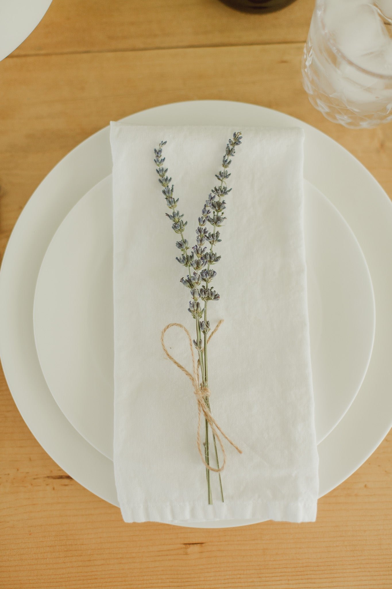 2D5C6739 Lavender Mini Stem - Place Setting Set - Image 1