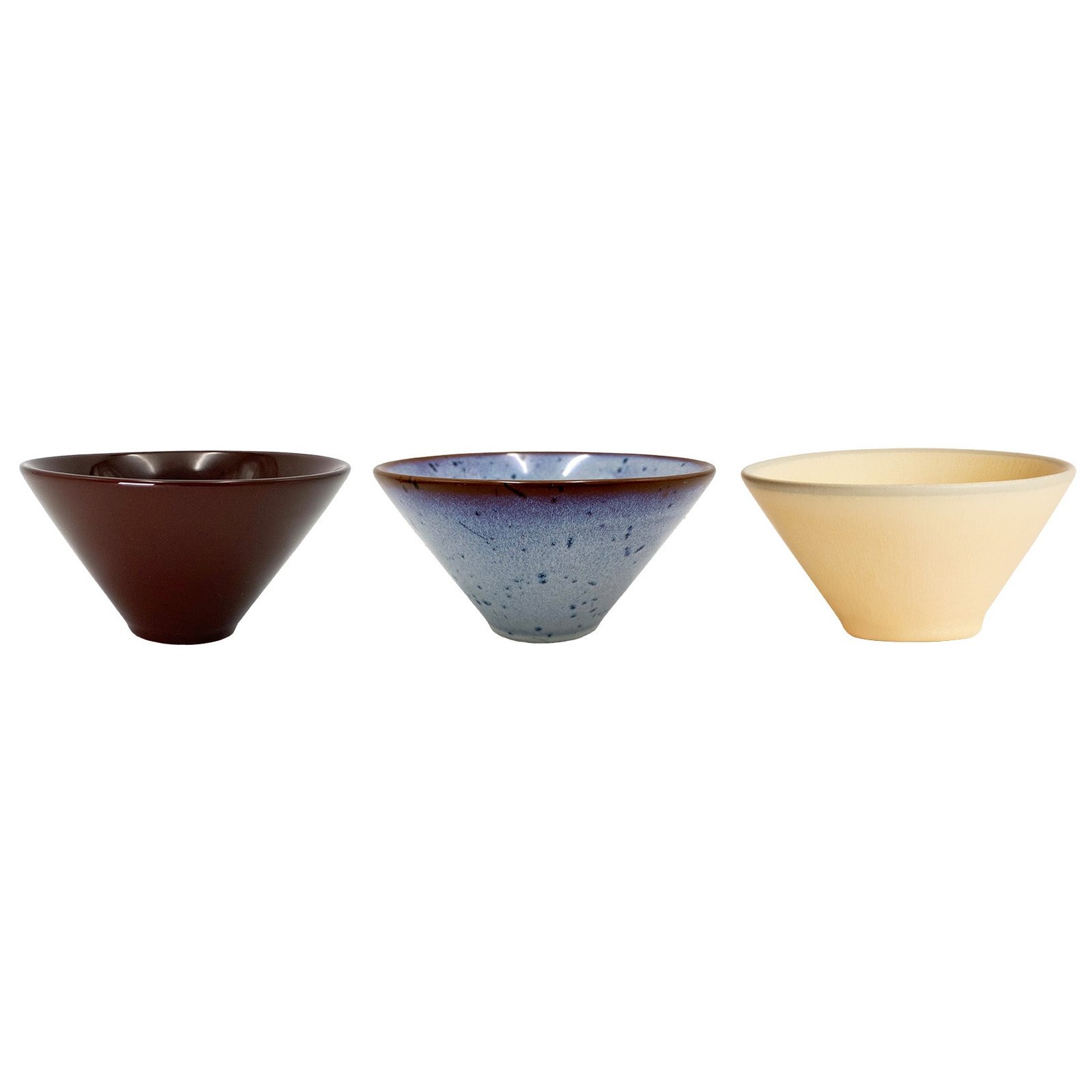 Yuka_Bowl_-_Pack_of_3-Dining_Ware-L300693-911_Dark_Terracotta_Butter_Reactive_Space_fcea55e3-eb32-444f-bbe2-60cae8ec824d Yuka Bowl - Pack of 3 - Image 1