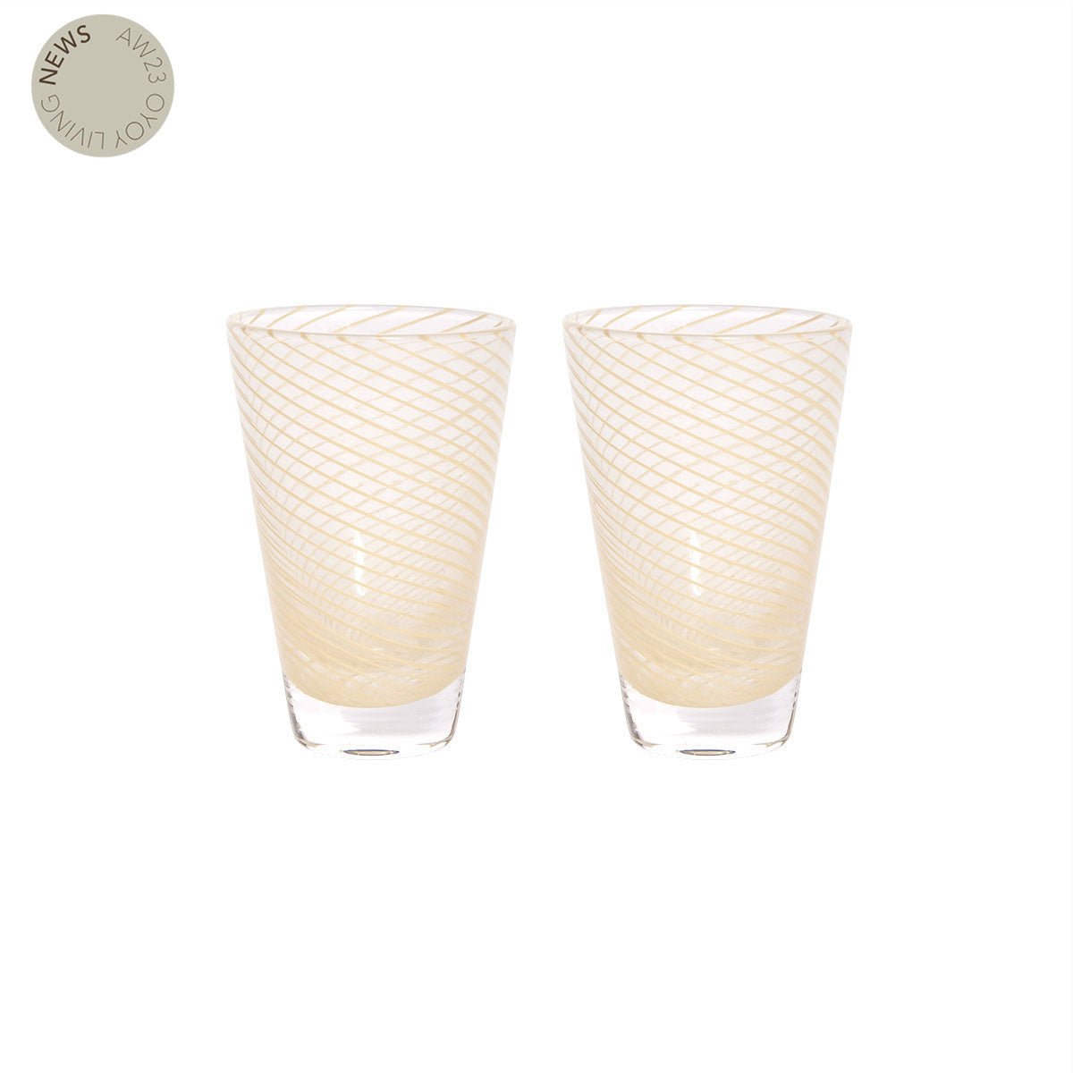 Yuka_Swirl_Glass_-_Pack_of_2-Dining_Ware-L301053-2_a15da5b6-44b2-47b3-b1bf-0223753af48e Yuka Swirl Glass - Pack of 2 - Image 1